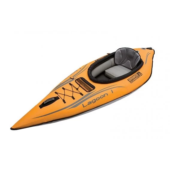 Advanced Elements Lagoon 1 Personen Kajak Luftboot Schlauboot Orange-grey 3 Advanced Elements Lagoon 1 Personen Kajak Luftboot Schlauboot Orange-grey