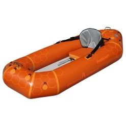 Advanced Elements PackLite+ Packraft 1 Personen Kajak Aufblasbares Luftboot Raftingboot Orange