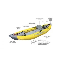 Advanced Elements StraitEdge Kayak 1er Kajak Luftboot Gelb -Bootsladen advanced elements straitedge kayak 1er kajak luftboot gelb 2