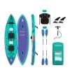 Aquatone Blast 12.0 Aufblasbares 2 Personen Kajak Set Luftboot -Bootsladen aquatone blast 120 aufblasbares 2 personen kajak set luftboot