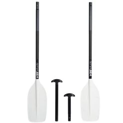 ExtaSea Alu Paddelkombination Doppelpaddel Stechpaddel Black And White -Bootsladen extasea alu paddelkombination doppelpaddel stechpaddel black and white 3