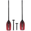 ExtaSea Fiberglas Paddelkombination Doppelpaddel Stechpaddel Black-red -Bootsladen extasea fiberglas paddelkombination doppelpaddel stechpaddel black red