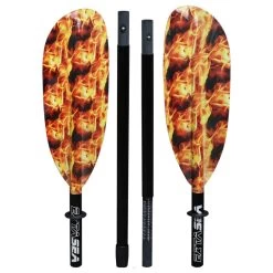 ExtaSea Fire Vario Fiberglas Doppelpaddel Kajak Paddel 4-teilig -Bootsladen extasea fire vario fiberglas doppelpaddel kajak paddel 4 teilig 2