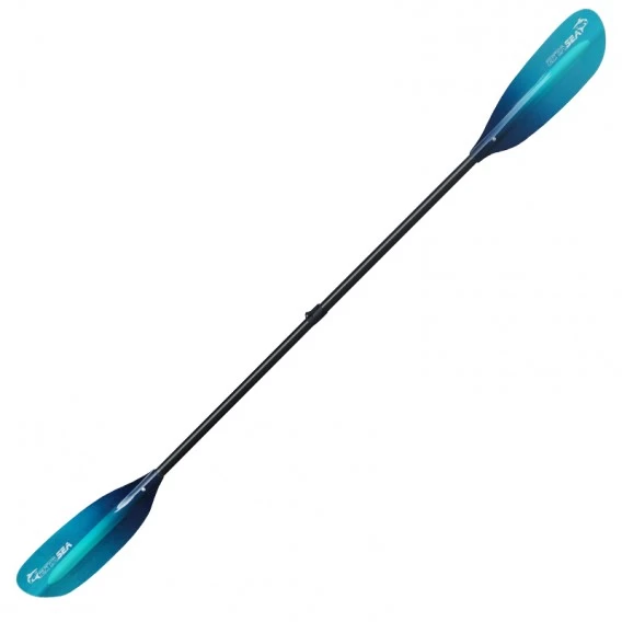 ExtaSea Pro Tour Carbon Vario Doppelpaddel | 220-240cm | 4-teilig | Blue-light Blue 5 ExtaSea Pro Tour Carbon Vario Doppelpaddel | 220-240cm | 4-teilig | Blue-light Blue – Bild 3