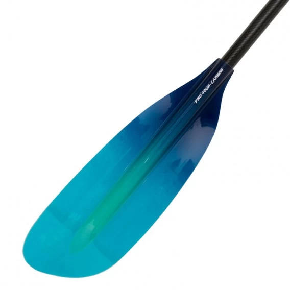 ExtaSea Pro Tour Carbon Vario Doppelpaddel | 220-240cm | 4-teilig | Blue-light Blue 8 ExtaSea Pro Tour Carbon Vario Doppelpaddel | 220-240cm | 4-teilig | Blue-light Blue – Bild 6