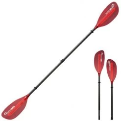 ExtaSea Pro-XL Carbon Vario Doppelpaddel | 220-240cm | 2-teilig | Red