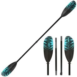 ExtaSea Safari Fiberglas Vario Doppelpaddel Kajak Paddel 4-teilig -Bootsladen extasea safari fiberglas vario doppelpaddel kajak paddel 4 teilig 5