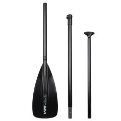 ExtaSea SUP Vario Fiberglas Paddel 3-teilig Black-grey -Bootsladen extasea sup vario fiberglas paddel 3 teilig black grey 2