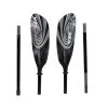ExtaSea Super-Touring Fiberglas Vario Doppelpaddel 4-teilig Black -Bootsladen extasea super touring fiberglas vario doppelpaddel 4 teilig black