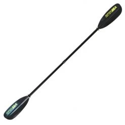 ExtaSea Tour Vario Fiberglas Doppelpaddel | 220-240cm | 2-teilig | Schwarz-lime -Bootsladen extasea tour vario fiberglas doppelpaddel 220 240cm 2 teilig schwarz lime 2
