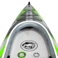 Extasea Ultimate One 1er Kajak Aufblasbar Hochdruck Kajak Full Drop-Stitch Green -Bootsladen extasea ultimate one 1er kajak aufblasbar hochdruck kajak full drop stitch green 3