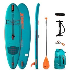 Jobe Mira 10.0 SUP Set Aufblasbares Stand Up Paddle Board